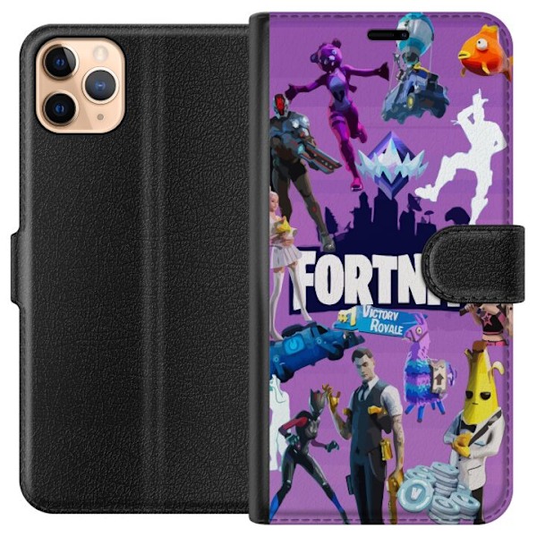 Apple iPhone 11 Pro Max Plånboksfodral Fortnite