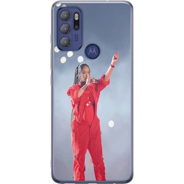 Motorola Moto G60S Gjennomsiktig deksel Rihanna – Trendsetti