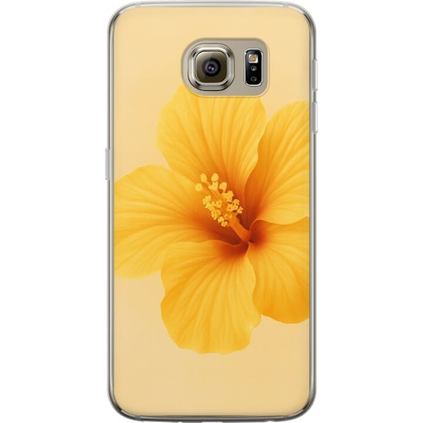Samsung Galaxy S6 Läpinäkyvä kuori Lemon Zing