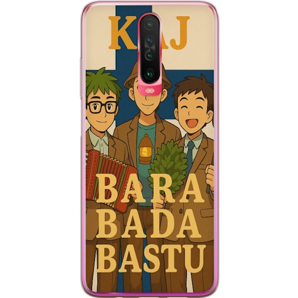 Xiaomi Redmi K30 Gjennomsiktig deksel Bare ta en badstu KAJ