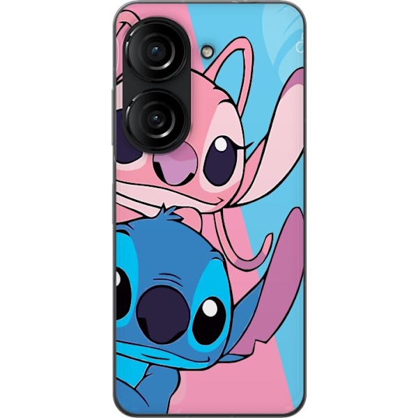 Asus Zenfone 10 Gennemsigtig cover Stitch & Angel