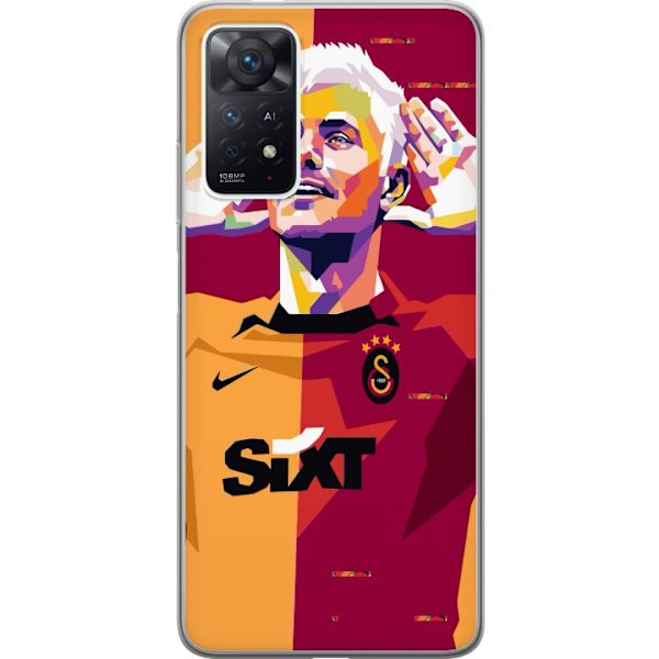 Xiaomi Redmi Note 11 Pro Gjennomsiktig deksel Mauro Icardi