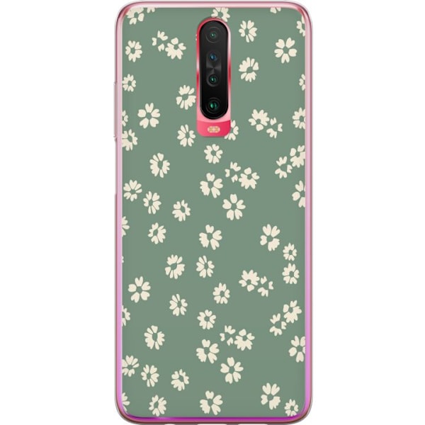 Xiaomi Redmi K30 Genomskinligt Skal Blomsterdröm – färgglatt blommönster