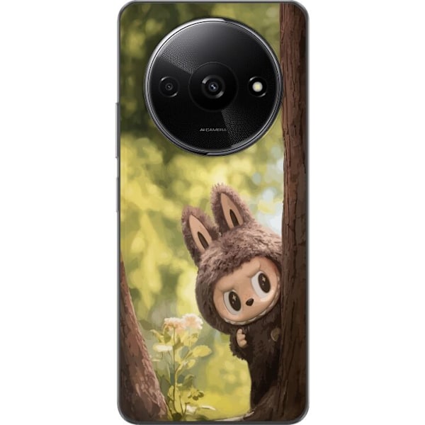 Xiaomi Redmi A3 Genomskinligt Skal Labubu Graffiti Vibes – Gatukonst i monsterform