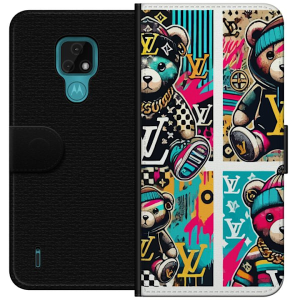 Motorola Moto E7 Lommeboketui LV Teddy