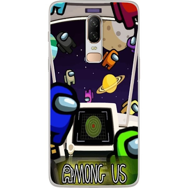 OnePlus 6 Gennemsigtig cover Among Us