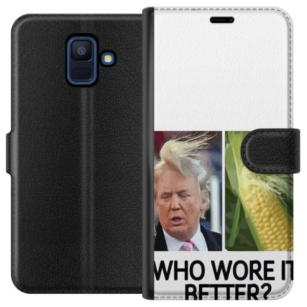 Samsung Galaxy A6 (2018) Lommeboketui Trump