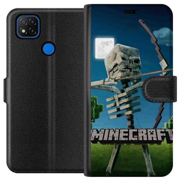 Xiaomi Redmi 9C Tegnebogsetui A Minecraft Movie