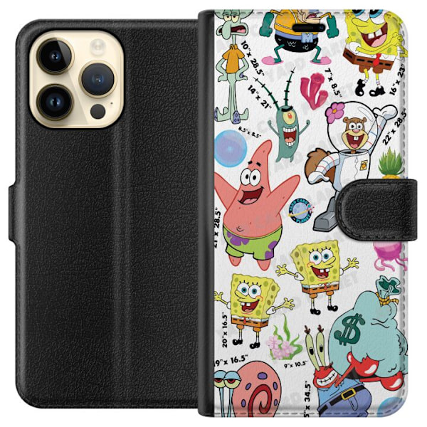 Apple iPhone 15 Pro Max Lommeboketui SpongeBob SquarePants