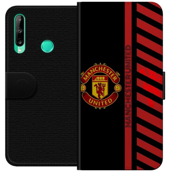 Huawei P40 lite E Lompakkokotelo Manchester United