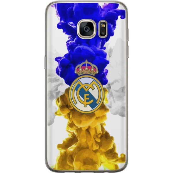 Samsung Galaxy S7 edge Gennemsigtig cover Real Madrid Farver