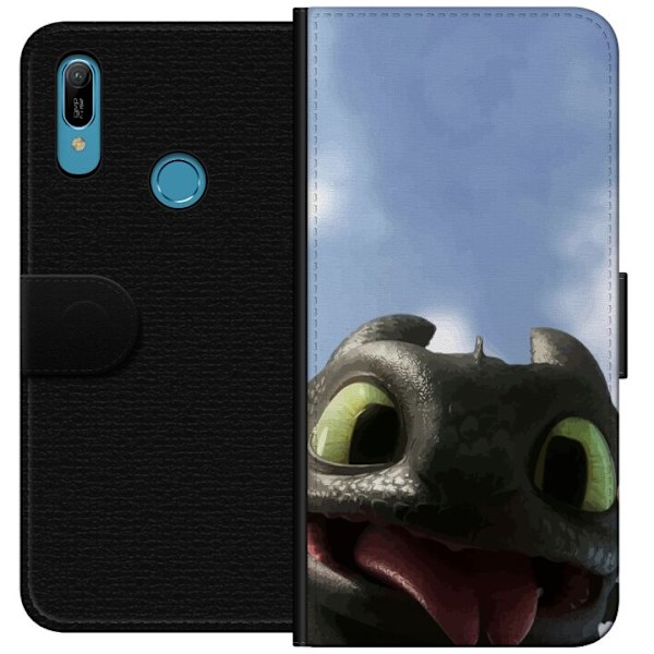 Huawei Y6 (2019) Plånboksfodral How to Train Your Dragon (Draktränaren)