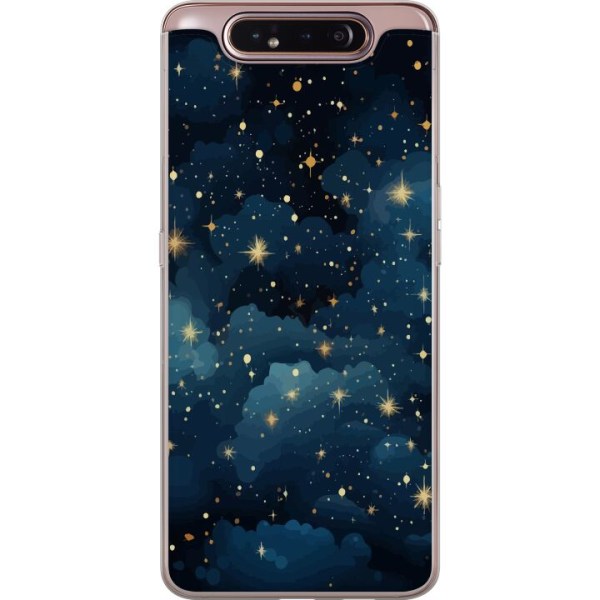 Samsung Galaxy A80 Gennemsigtig cover Stjerner på himlen