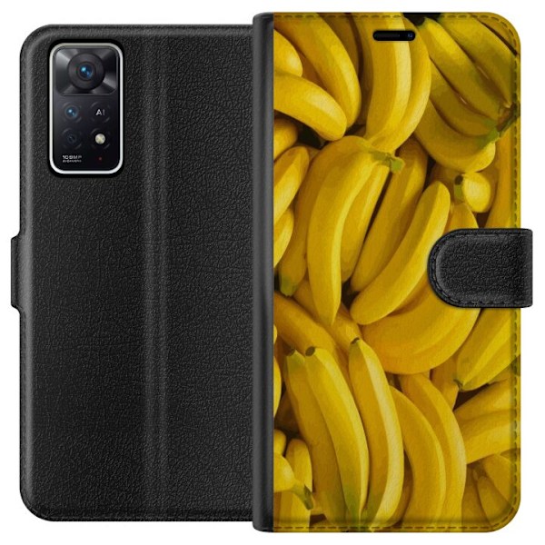 Xiaomi Redmi Note 11 Pro 5G Plånboksfodral Banana Pattern –