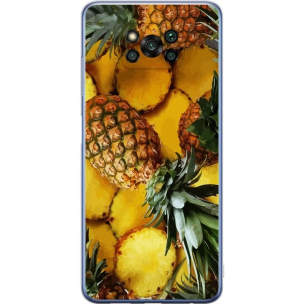 Xiaomi Poco X3 Pro Genomskinligt Skal Tropisk Frukt