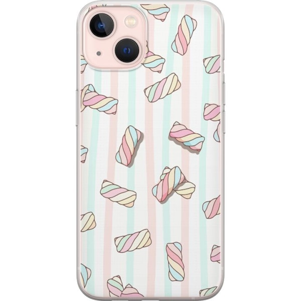Apple iPhone 13 mini Läpinäkyvä kuori Marshmallow