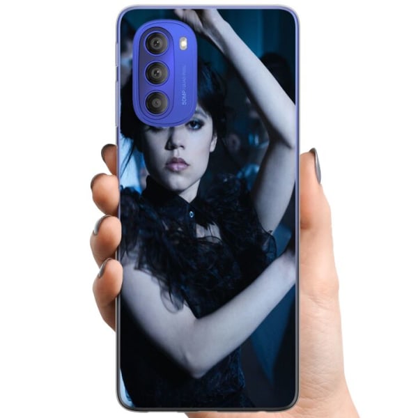 Motorola Moto G51 5G TPU Mobildeksel Wednesday Addams