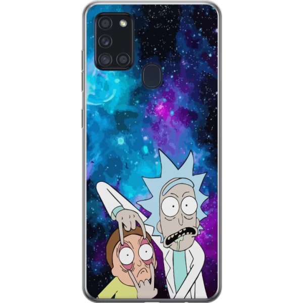 Samsung Galaxy A21s Skal / Mobilskal - Rick and Morty