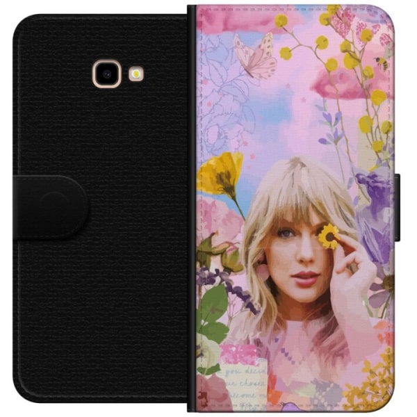 Samsung Galaxy J4+ Plånboksfodral Taylor Swift - Blomma