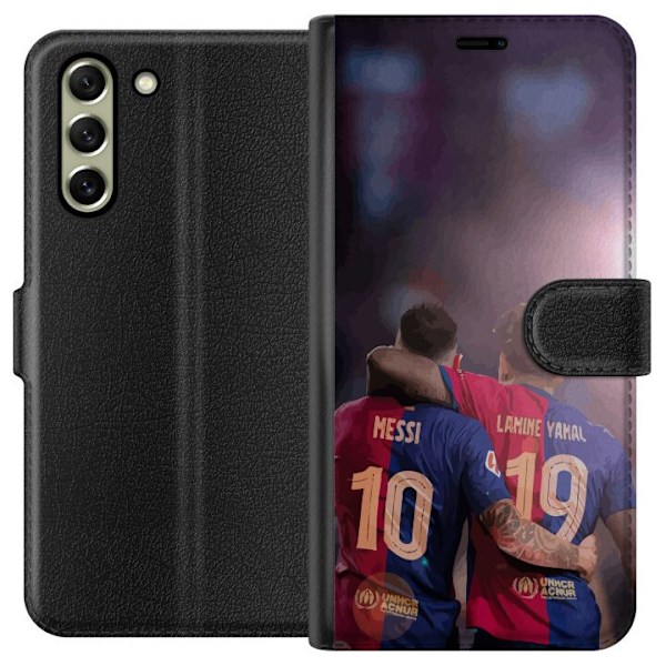 Samsung Galaxy S21 FE 5G Lommeboketui Lamine Yamal VS Messi