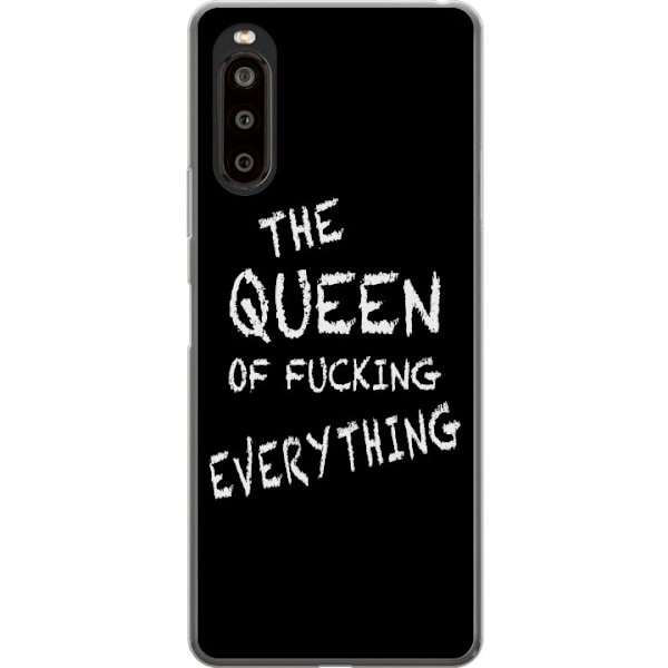 Sony Xperia 10 II Cover / Mobilcover - Dronning af alting