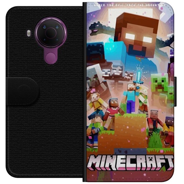 Nokia 5.4 Lommeboketui Minecraft