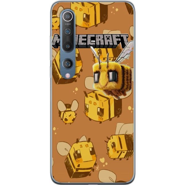 Xiaomi Mi 10 5G Läpinäkyvä kuori Minecraft Bi