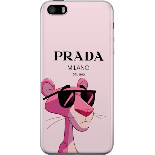 Apple iPhone 5s Gjennomsiktig deksel Prada Rosa Panteren