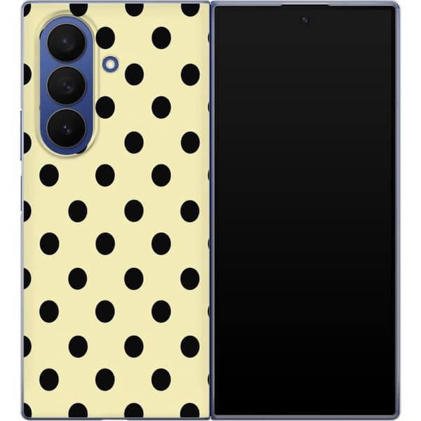 Kompatibelt Mobilskal till Samsung Galaxy Z Fold8 Ultra Gula prickar gul