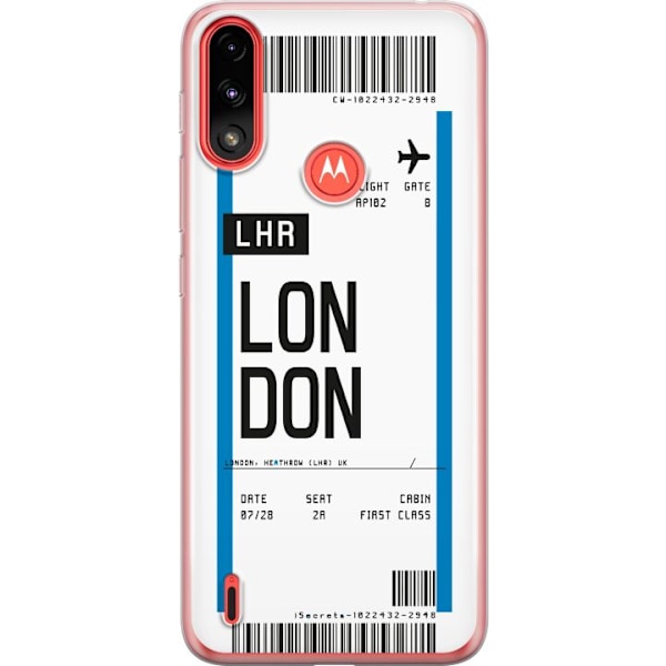 Motorola Moto E7 Power Gennemsigtig cover London