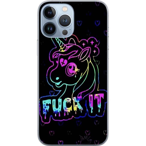 Kompatibelt Mobildeksel til Apple iPhone 13 Pro Max Fuck it Unicorn