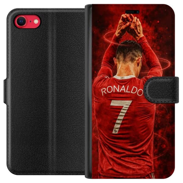 Kompatibel Tegnebogsetui til Apple iPhone SE (2022) Ronaldo