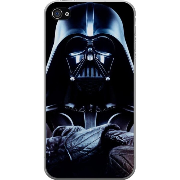 Apple iPhone 4 Läpinäkyvä kuori Darth Vader