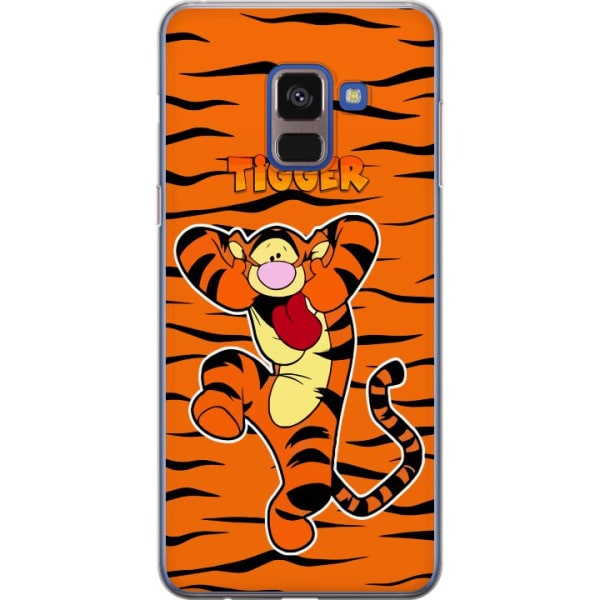 Samsung Galaxy A8 (2018) Gennemsigtig cover Tiger