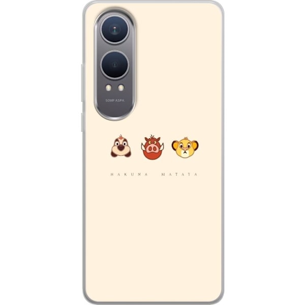 OnePlus Nord CE4 Lite Gennemsigtig cover Hakuna Matata