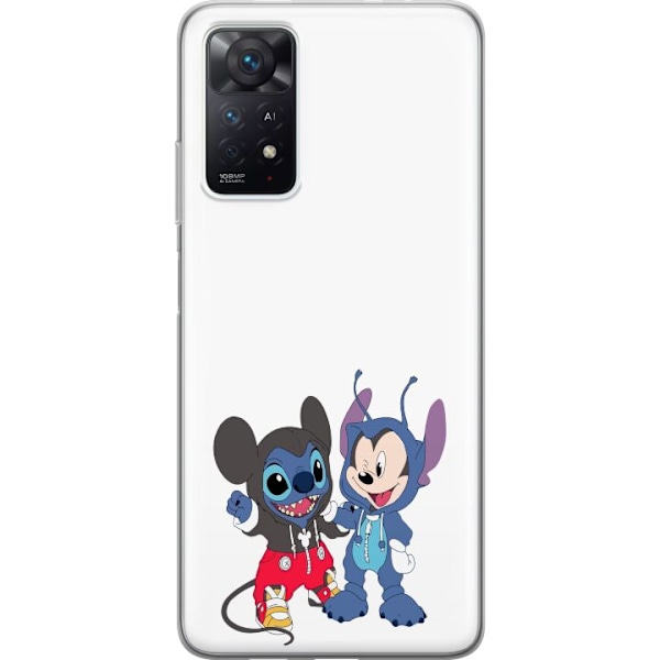 Xiaomi Redmi Note 11 Pro 5G Gennemsigtig cover Stitch Mickey M