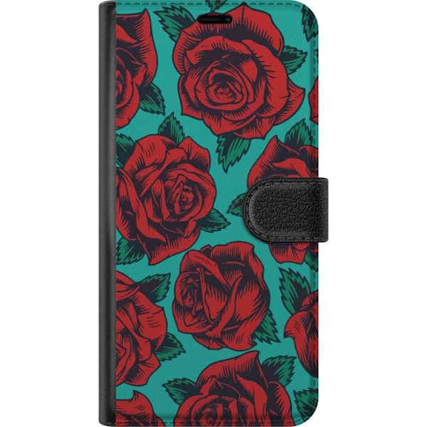 Samsung Galaxy S25 Edge Plånboksfodral Rosor