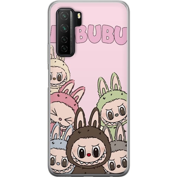 Huawei P40 lite 5G Genomskinligt Skal Labubu Classics