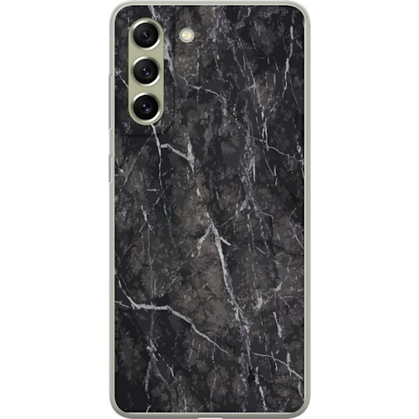 Samsung Galaxy S21 FE 5G Läpinäkyvä kuori Marmori