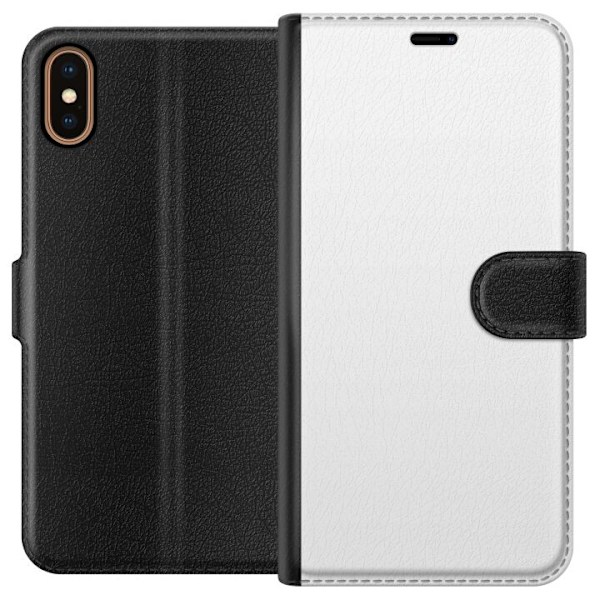 Apple iPhone X Tegnebogsetui Hvid