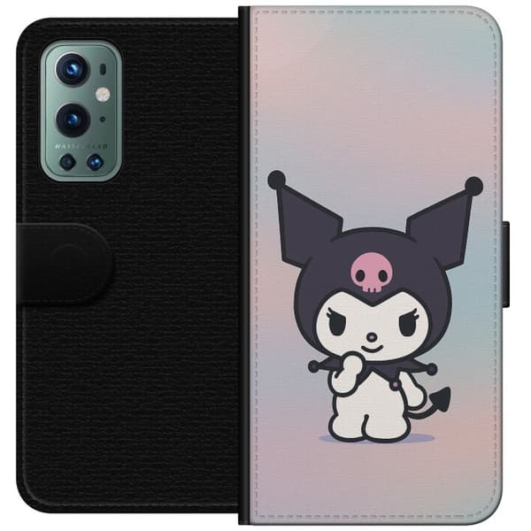Kompatibelt Plånboksfodral till OnePlus 9 Pro Kawaii Sanrio Kuromi