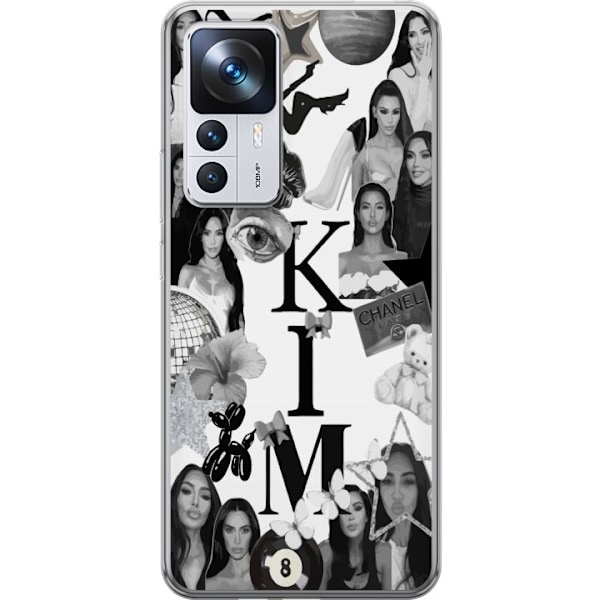Xiaomi 12T Pro Läpinäkyvä kuori Kim Kardashian – Aestheti