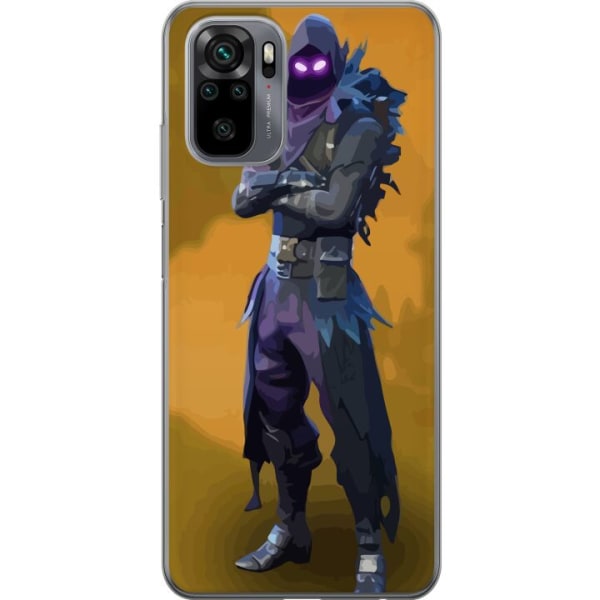 Xiaomi Redmi Note 10S Gennemsigtig cover Fortnite - Raven