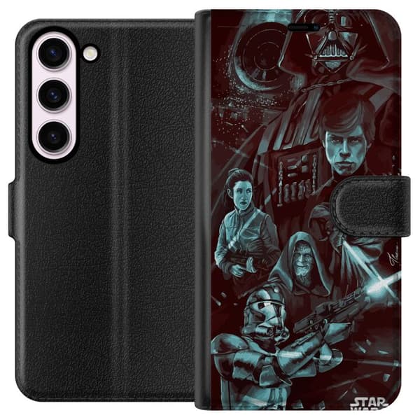 Kompatibelt Plånboksfodral till Samsung Galaxy S23 Star Wars