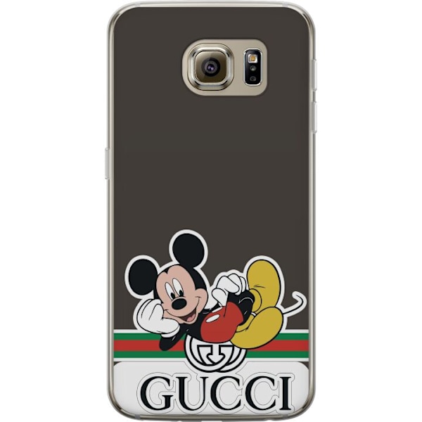 Samsung Galaxy S6 Genomskinligt Skal Gucci Musse Pig