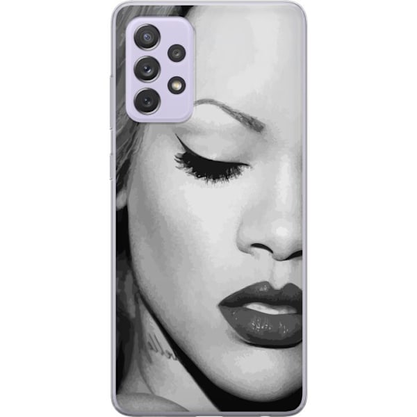 Samsung Galaxy A52s 5G Läpinäkyvä kuori Rihanna – Aesthetic Edit 2025
