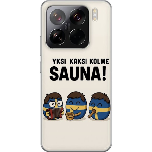Xiaomi 15 Pro Gennemsigtig cover Festivalen Kaj Bara Bada Saun