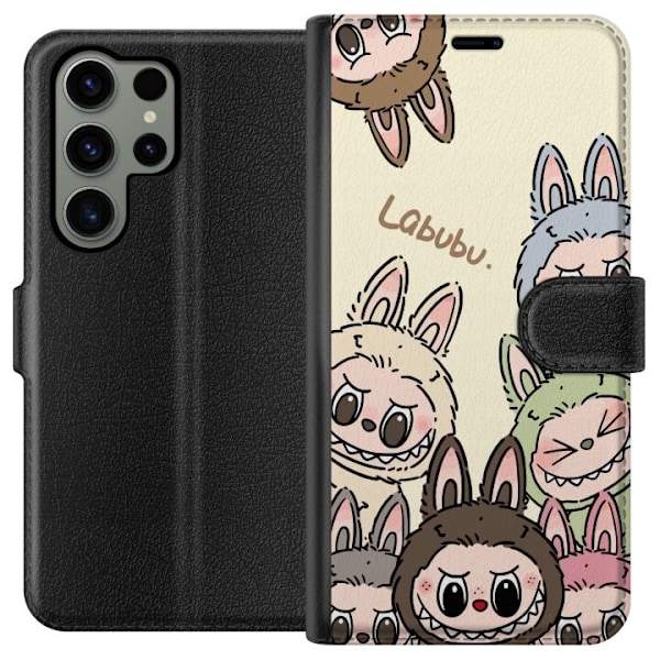 Samsung Galaxy S23 Ultra Lommeboketui Labubu Pastel Collection