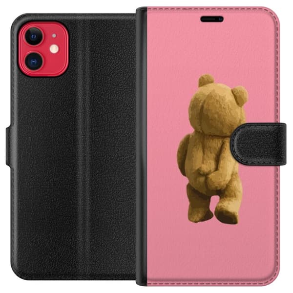Kompatibel Tegnebogsetui til Apple iPhone 11 Palm Angels Teddybjørn