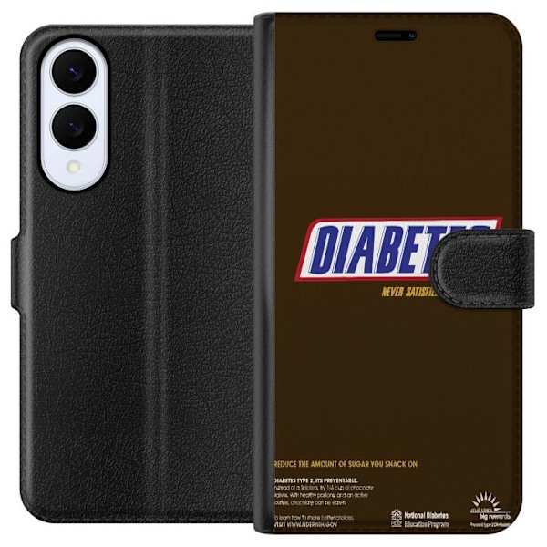 Samsung Galaxy S25 Edge Tegnebogsetui Diabetes Snickers